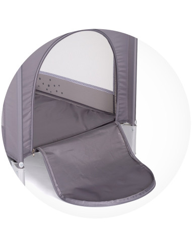 KOSIK2501BE,Patut pliabil Chipolino Capri Bear grey