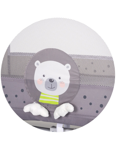 KOSIK2501BE,Patut pliabil Chipolino Capri Bear grey