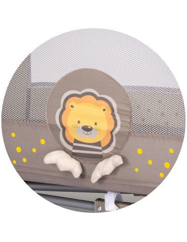 KOSIK2502LI,Patut pliabil Chipolino Capri Lion beige