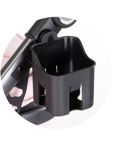 KKAM02506PM,Carucior Chipolino Amore 2 in 1 pink marshmallow