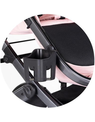 KKAM02506PM,Carucior Chipolino Amore 2 in 1 pink marshmallow