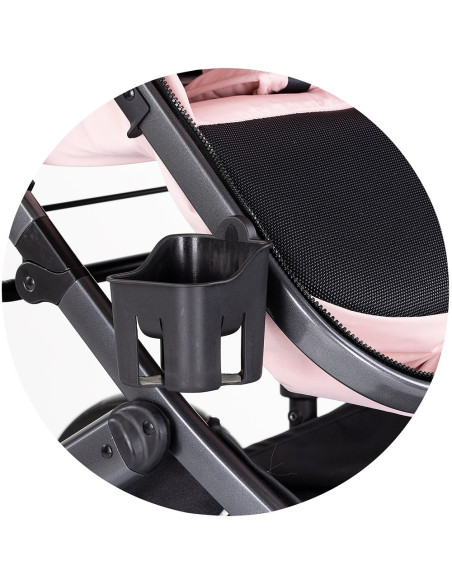 KKAM02506PM,Carucior Chipolino Amore 2 in 1 pink marshmallow