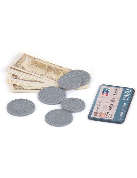 DIPK002402CS,Set jucarie Chipolino Coffee Machine cu lumini, sunete si 41 accesorii