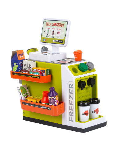 DIPK002404SM,Set jucarie Chipolino Supermarket cu lumini, sunete si 46 accesorii