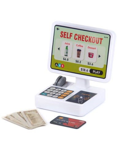 DIPK002404SM,Set jucarie Chipolino Supermarket cu lumini, sunete si 46 accesorii