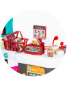 DIPK002415SP,Set jucarie Chipolino Supermarket 87 cm cu lumini, sunete si 81 accesorii