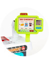 DIPK002415SP,Set jucarie Chipolino Supermarket 87 cm cu lumini, sunete si 81 accesorii