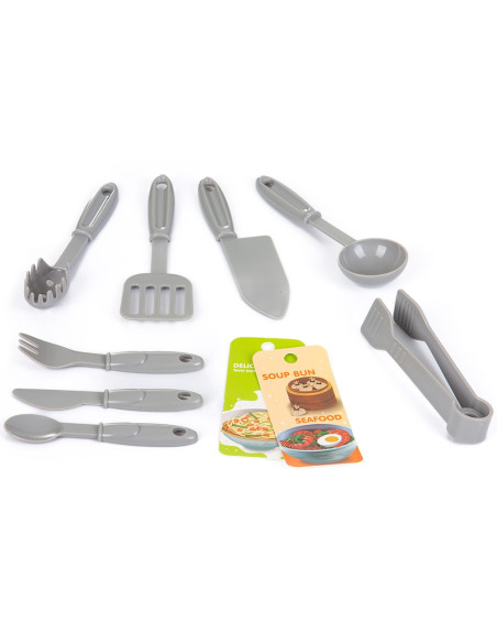 DIPK002417DK,Set jucarie Chipolino Kitchen 87 cm cu sistem de curgere apa, lumini, sunete si 63 accesorii