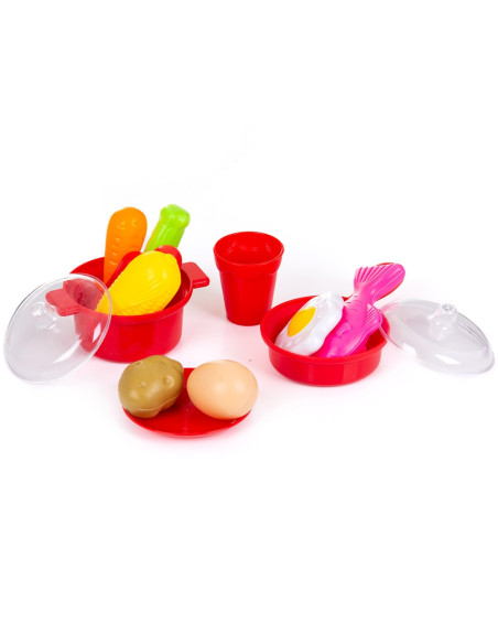 DIPK002419SK,Set jucarie Chipolino Kitchen 72,5 cm cu sistem de curgere apa, lumini, sunete si 53 accesorii