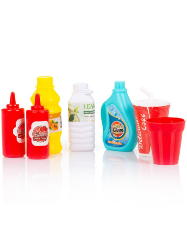 DIPK002422KL,Set jucarie Chipolino Kitchen 84 cm cu sistem de curgere apa, lumini, sunete si 79 accesorii