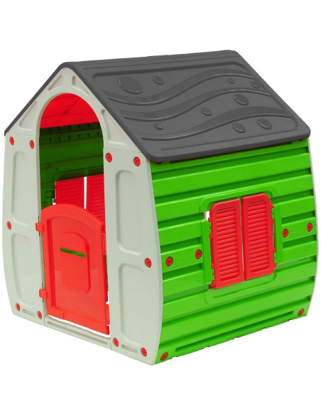 PLHU002502GR,Casuta pentru copii Chipolino Magical House green