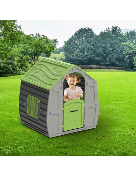 PLHU002503GY,Casuta pentru copii Chipolino Magical House grey