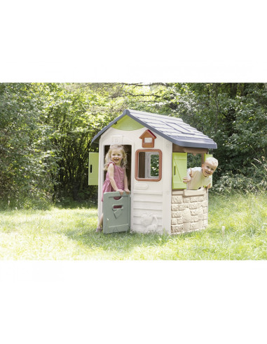 S7600810504,Casuta pentru copii Smoby Life Jura Lodge