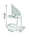 S7600810926,Bucatarie Smoby Life pentru casuta cu 17 accesorii