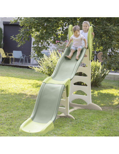 S7600820201,Tobogan Smoby Life Super Megagliss 2 in 1 verde