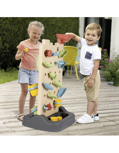S7600840301,Perete de activitati Smoby Life 6 in 1 cu 29 accesorii