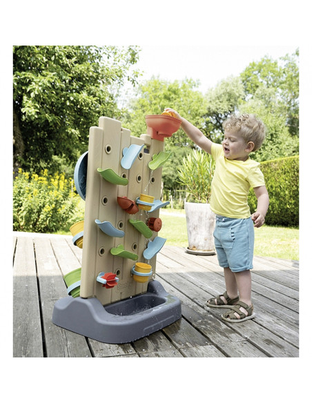 S7600840301,Perete de activitati Smoby Life 6 in 1 cu 29 accesorii