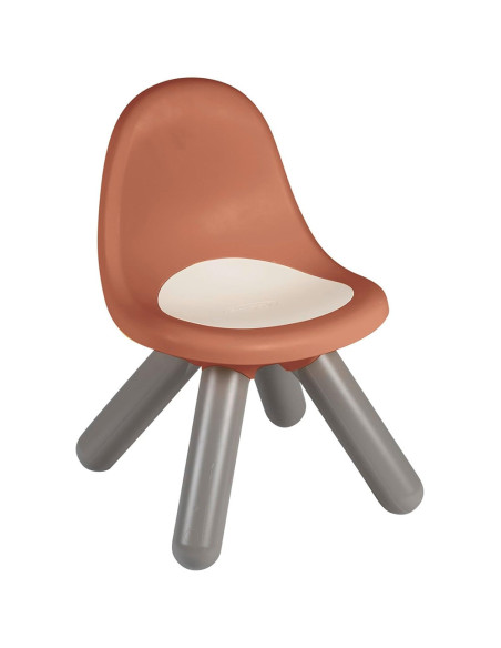 S7600880122,Scaunel cu spatar pentru copii Smoby Life terra cotta