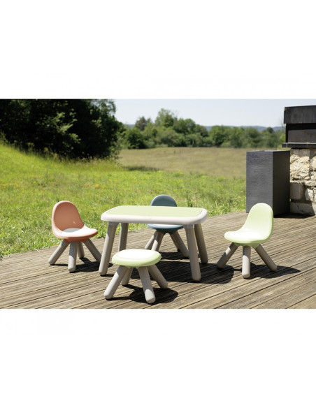 S7600880122,Scaunel cu spatar pentru copii Smoby Life terra cotta