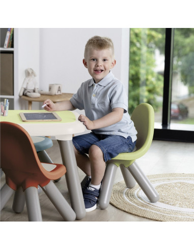 S7600880122,Scaunel cu spatar pentru copii Smoby Life terra cotta