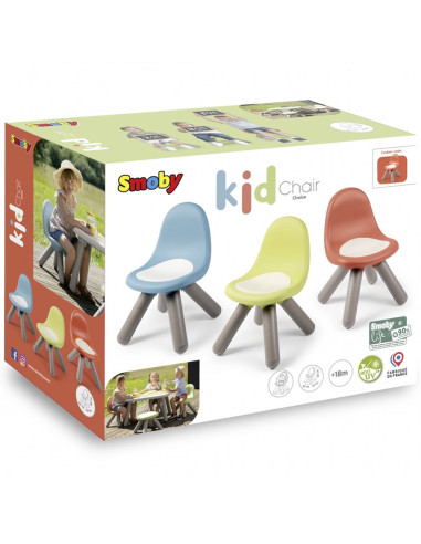 S7600880122,Scaunel cu spatar pentru copii Smoby Life terra cotta