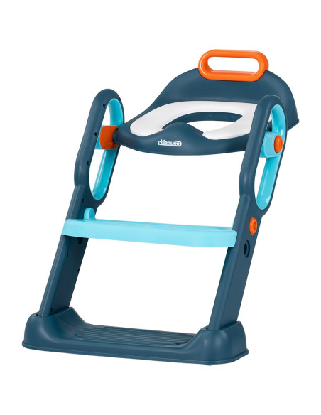 STPFL0252BL,Reductor toaleta cu scara Chipolino Flippy blue STPFL0252BL,Reductor toaleta cu scara Chipolino Flippy blue