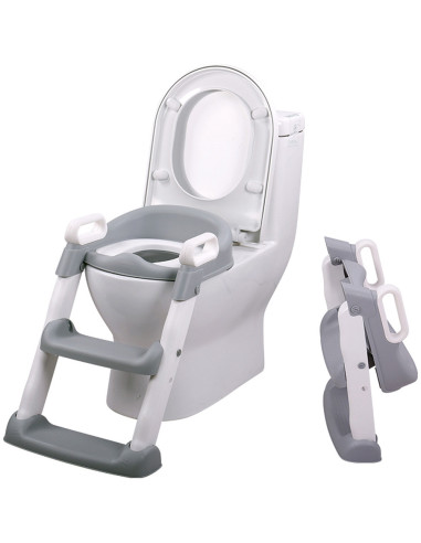 STPSK0241GY,Reductor toaleta cu scara Chipolino Skippy grey