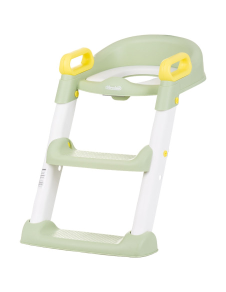 STPSK0242GR,Reductor toaleta cu scara Chipolino Skippy green