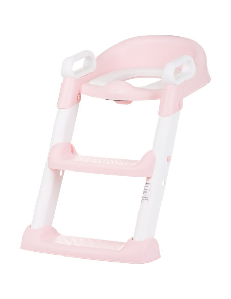 STPSK0243PI,Reductor toaleta cu scara Chipolino Skippy pink