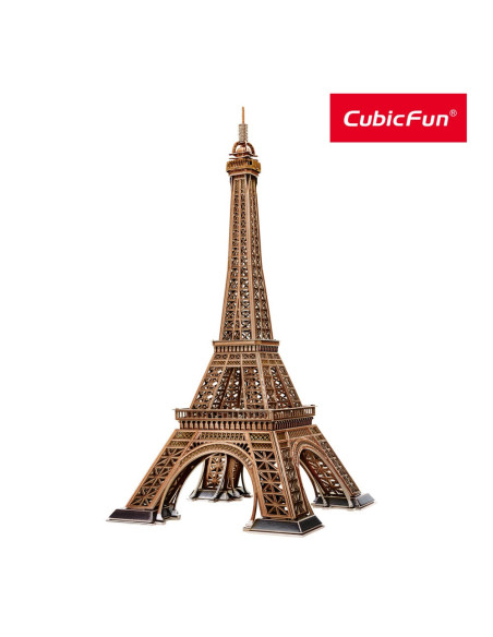 CUMC284h,Cubic Fun - Puzzle 3D turnul Eiffel nivel complex 314 piese