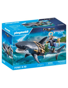 PM71793,Playmobil - Rechin urias cu pirat Playmobil 2