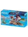 PM71794,Playmobil - Pluta piratilor cu comoara Playmobil