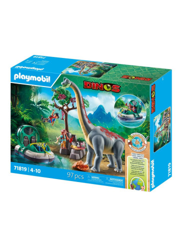 PM71819,Playmobil - Brachiosaurus si hovercraft Playmobil PM71819,Playmobil - Brachiosaurus si hovercraft Playmobil