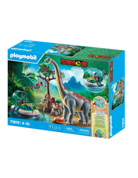 PM71819,Playmobil - Brachiosaurus si hovercraft Playmobil PM71819,Playmobil - Brachiosaurus si hovercraft Playmobil