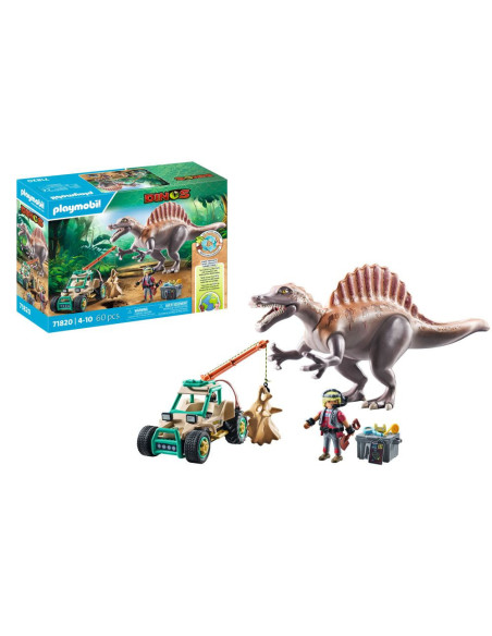 PM71820,Playmobil - Atacul Spinosaurus PM71820,Playmobil - Atacul Spinosaurus