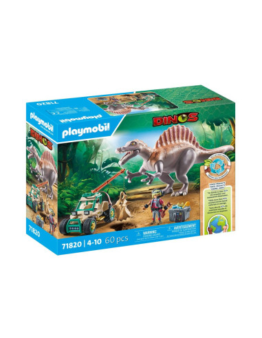 PM71820,Playmobil - Atacul Spinosaurus PM71820,Playmobil - Atacul Spinosaurus