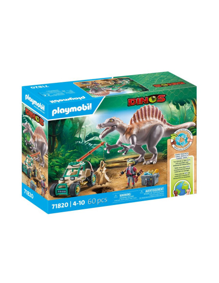 PM71820,Playmobil - Atacul Spinosaurus PM71820,Playmobil - Atacul Spinosaurus