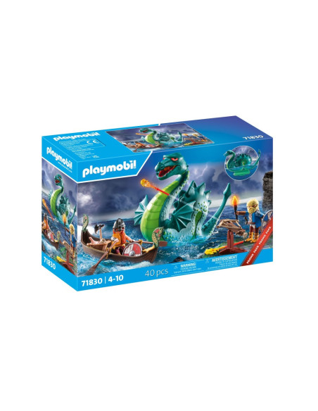 PM71830,Playmobil - Promo Pack Viking cu monstru marin