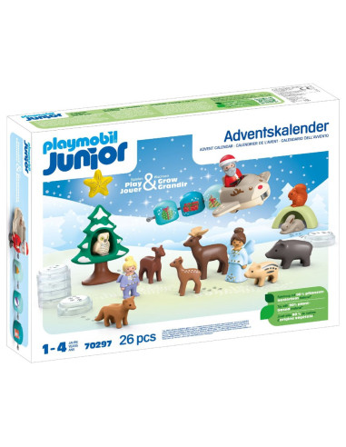 PM70297,Playmobil Junior - Calendar zapada de Craciun PM70297,Playmobil Junior - Calendar zapada de Craciun