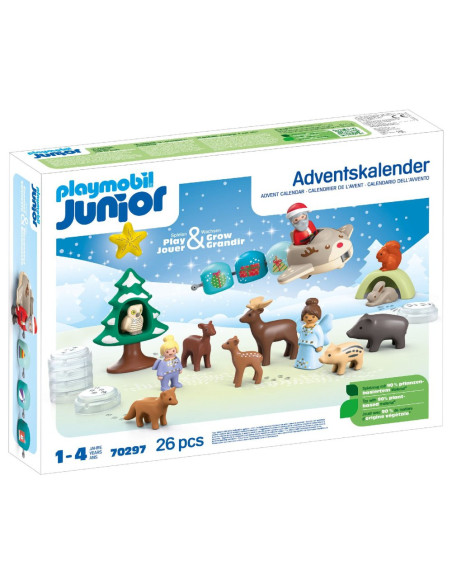 PM70297,Playmobil Junior - Calendar zapada de Craciun PM70297,Playmobil Junior - Calendar zapada de Craciun