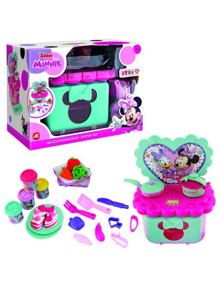 VV-1045-03594,Bucataria De Plastilina Minnie Cu Accesorii