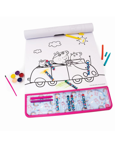 VV-1023-62751,Set Pentru Desen Giga Block 5 In 1 Peppa Pig