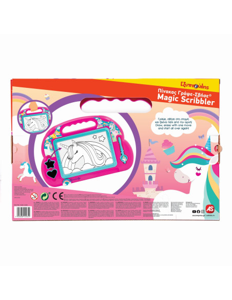 VV-1028-12265,Tabla Magnetica De Desen Magic Scribbler Fantasy Dreams