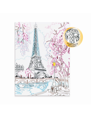 VV-1038-41022,Picteaza Si Inrameaza Parisul Primavara