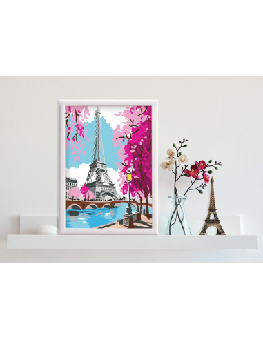 VV-1038-41022,Picteaza Si Inrameaza Parisul Primavara