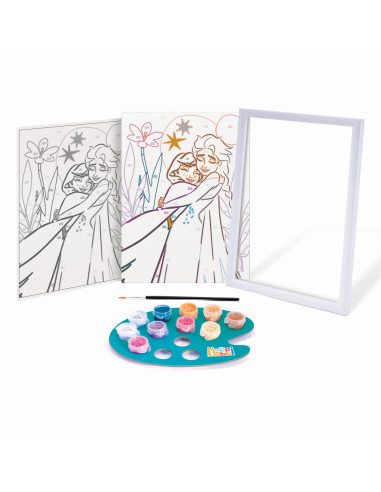 VV-1038-41034,Picteaza Si Inrameaza Disney Frozen