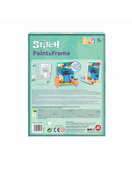 VV-1038-41035,Picteaza Si Inrameaza Disney Stitch