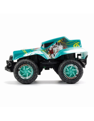 VV-7530-20611_VERDE,Silverit Exost Masina Cu Telecomanda X Monster Verde