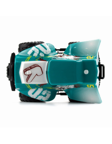 VV-7530-20611_VERDE,Silverit Exost Masina Cu Telecomanda X Monster Verde