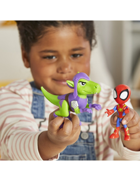 F9478_G0120,Spidey Si Prietenii Marvel Dino Webs Spidey Si Goblin Raptor